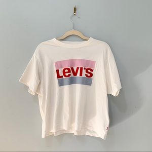 Levi’s Logo Striped Tee